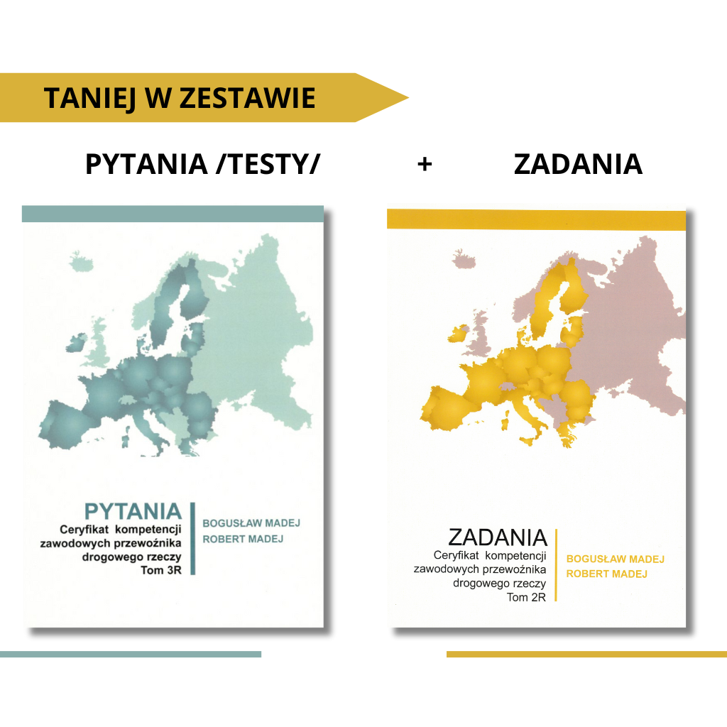 Zestaw książka certyfikat kompetencji zawodowych rzeczy 2 tomy testy i zadania 2026